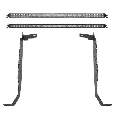 Chevy/GMC HD 24-27 SR-Series 40 Inch Spot/Drive Behind the Grille Light Kit RIGID Industries