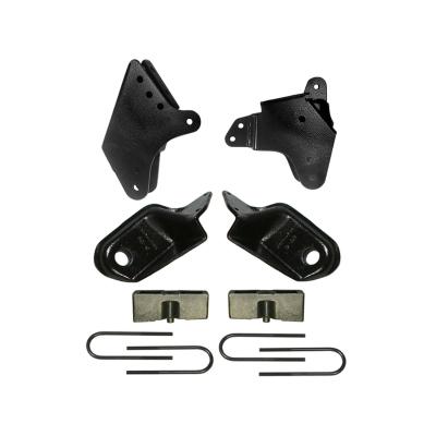 Component Box For PN 184BK 4 Inch Lift Incl. Brackets Rear U Bolt Kit Rear Block Skyjacker