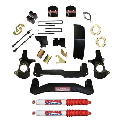 Suspension Lift Kit 14-17 Silverado/Sierra 1500 w/Shock Nitro Shocks 6-7 Inch Lift Incl. Front Spacers Blocks Skyjacker