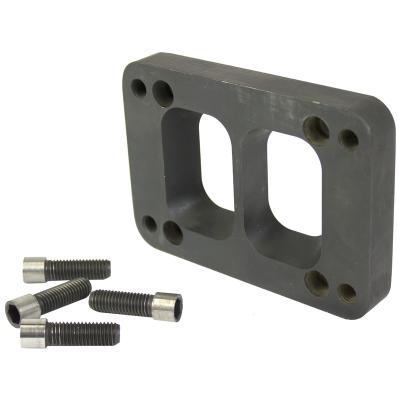 Turbo Mount Adapter Manifold Flange T4-T6 Dual Volute BD Diesel