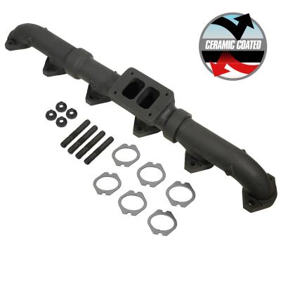 CAT T6 Ceramic Coated Exhaust Manifold Catepillar 3406E 1993-1998 / C15 NON-ACERT 1999-2003 BD Diesel