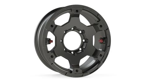 Nomad Off-Road Wheel Deluxe 8x6.5 Inch 00 Titanium Gray TeraFlex