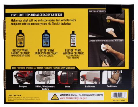 Bestop Cleaner/Protectant Pack Bestop