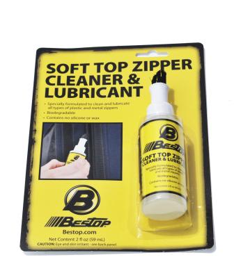 Bestop Soft Top Zipper Cleaner & Lubricant 2 Oz Bottle Bestop