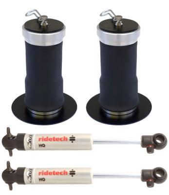 Rear Coolride Kit For 1964-1972 Gm A-Body Air Springs Brackets HQ Shocks And Hardware Ridetech