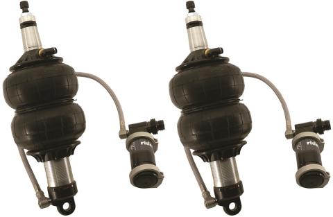 Front TQ Shockwaves For 1965-1970 Impala For Use W/ Ridetech Lower Arms Pair Of Triple Adjustable Shock waves W/ 1/4 Inch Airline Fittings Ridetech