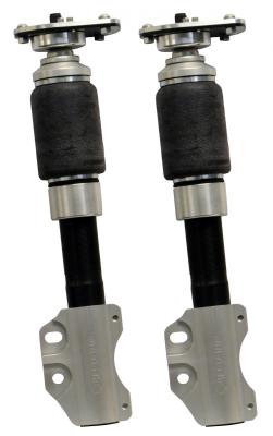 Front HQ Shockwaves For 1979-1989 Mustang For Use W/ Sn95 Spindle Pair Of Rebound Adjustable Shock waves W/ 1/4 Inch Airline Fittings And Caster/Camber Plates Ridetech