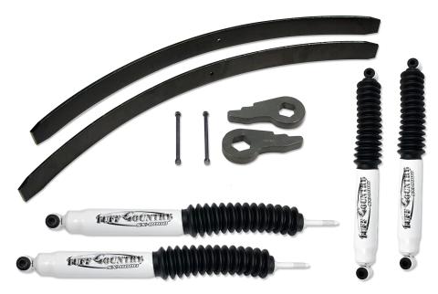 2 Inch Lift Kit 99-06 Silverado/Sierra 1500 w/Rear Add A Leafs and SX8000 Shocks Tuff Country