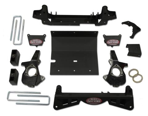 4 Inch Lift Kit 01-06 Silverado/Sierra 1500HD w/3 Piece Sub Frame Tuff Country