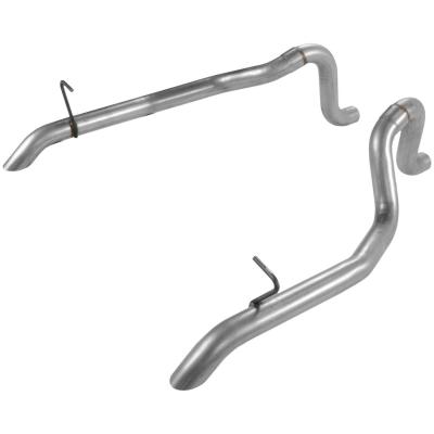 Pre-Bent Tailpipes Fits 1987-1993 Ford Mustang Gt 5.0L Engine Flowmaster