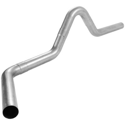 Single Tailpipe Kit 4.00Inch Universal 4-Piece Aluminized Steel Tubing Flowmaster