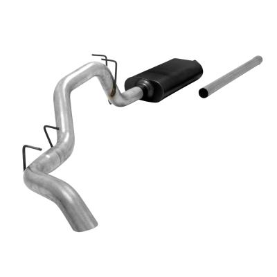 Force Ii Cat-Back Exhaust System 1998-2001 Dodge Ram 1500 Trucks 3.9L, 5.2L Or 5.9L Engines/ 1998-2002 2500/3500 With 5.9L Engine, Fits 2/4 Wheel Drive Models And All Wheelbases Moderate Sound Flowmaster
