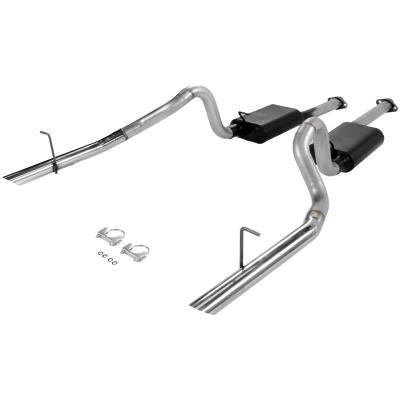 American Thunder Cat-Back Exhaust System 1994-1997 Ford Mustang Gt And Cobra With 4.6L Or 5.0L Engine Aggressive Sound Flowmaster