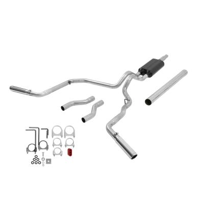 American Thunder Cat-Back Exhaust System 1987-1996 Ford F-150 With V6, V8 Engines Fits 2/4 Wheel Drive, All Wheelbases Aggressive To Moderate Sound Flowmaster