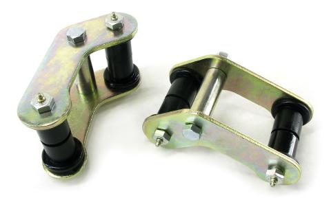 Jeep Wrangler YJ HD Rear KickBack Shackle Kit Pair TeraFlex