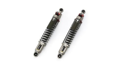 Bronco 6G 3.3 Series Fast Adjust Rear Coilover Pair 35 Inch Tires Falcon Shocks