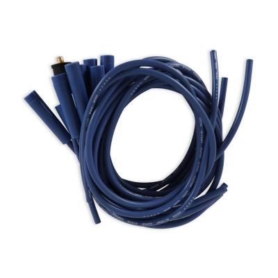 Spark Plug Wire Set Super Stock Copper Spiral Core 8MM Blue This Super Stock Spark Plug Wire Set Has A Copper Spiral Core, 8MM Diameter And A Blue Silicone Jacket ACCEL
