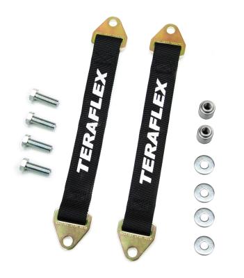 07-18 Wrangler JK 15.125 Inch Suspension Limit Strap Kit Front 3-4 Inch Lift TeraFlex