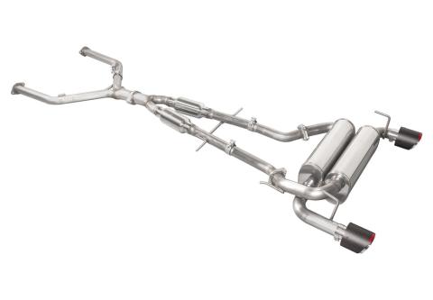 2009-2020 Nissan 370Z Z34 STILLEN Cat Back Exhaust with Carbon Fiber Tips