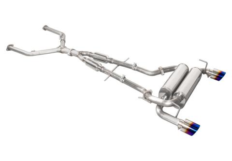 09-20 Nissan 370Z Z34 Cat Back Exhaust with Burnt Tips Stillen
