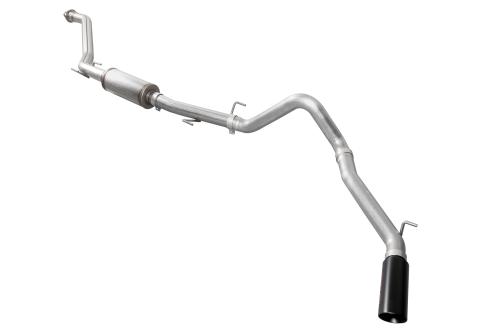 24-Present Toyota Tacoma Side Exit Cat Back Exhaust with Black Tip Stillen