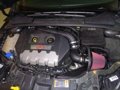 Delta Force Performance Air Intake Carb Compliant Fits 2015-2018 Ford Focus St With 2.0L Turbo Engine Only Fits 2015 Models With The Air Temp Style Sensor. Carb Compliant Under Eo # D-698-7 Flowmaster