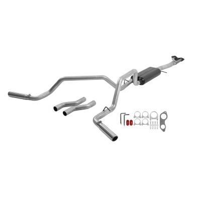 American Thunder Cat-Back Exhaust System Fits 1996-1999 Silverado/Sierra 1500 Trucks With 5.7L Engine Moderate Sound Flowmaster