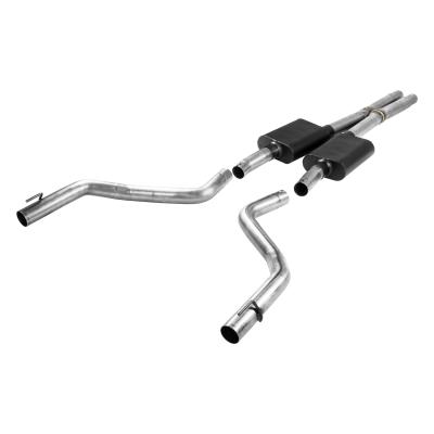 American Thunder Cat-Back Exhaust System 2017-2023 Dodge Charger R/T, Daytona Models With The 5.7L Hemi Engine And Integrated Rear Exhaust Bezels Aggressive To Moderate Sound Flowmaster