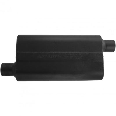 50 Series Delta Flow Chambered Muffler 50 Delta Flow Stainless Steel 2.50 Offset In 2.50 Offset Out Moderate Sound Flowmaster