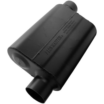 Super 44 Series Chambered Muffler Super 44 3.00 Offset In 3.00 Offset Out Aggressive Sound Flowmaster