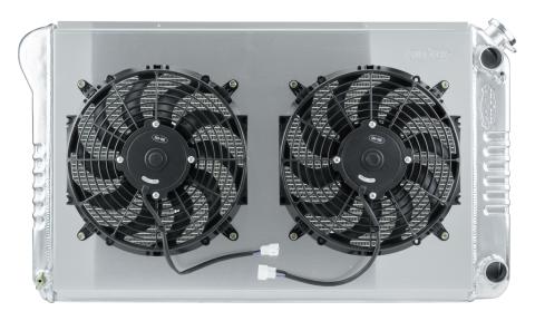 70-81 Camaro/Firebird LS Swap Aluminum Performance Radiator And 12 Inch Fan Kit Cold Case Radiators