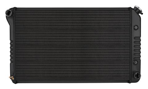 70-81 Firebird Automatic Aluminum Radiator Black Night Rider Series Cold Case Radiators