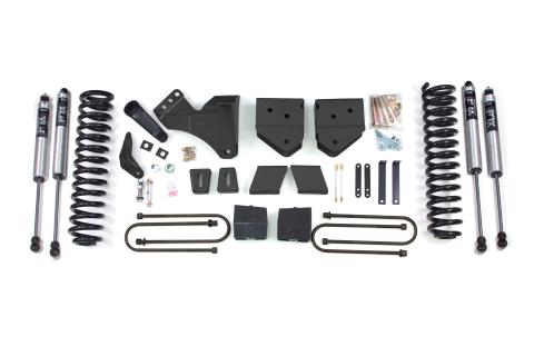 6 Inch Lift Kit Ford F250/F350 Super Duty 05-07 4WD Diesel 5 Inch Block Without Overload Fox 2.0 Performance