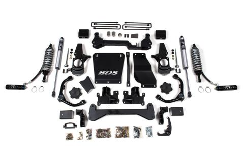 6.5 Inch Lift Kit FOX 2.5 Coil-Over Conversion Silverado/Sierra 2500HD/3500HD 01-10 Diesel Block Kit Fox 2.5 Performance Shocks