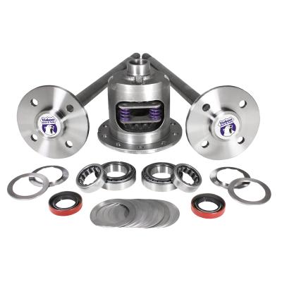 Yukon 79-93 Mustang Axle Kit 28 Spline 4 Lug Axles W/ Duragrip Positraction Yukon Gear & Axle