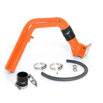 Max Flow Bridge and Cold Side Tube Over Alt for 06-07 Chevrolet/GMC Duramax LBZ M and M Orange HSP Diesel