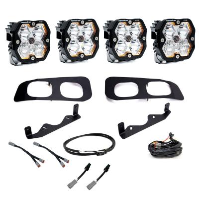 Squadron 2.0 Pro Dual Fog Pocket Light Kit Ford 2023-26 F-250/350 Super Duty Upfitter Baja Designs