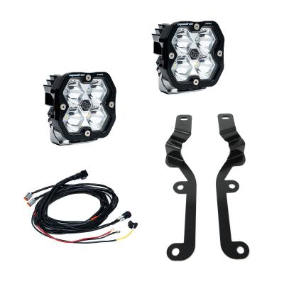 Squadron 2.0 Pro A-Pillar Light Kit Chevy 2019-24 Silverado 1500 Baja Designs
