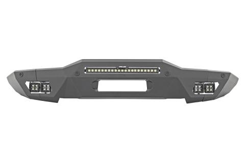 Front Bumper Modular Full Wings Amber DRL Ford Bronco 4WD (2021-2025) Rough Country