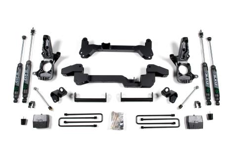 01-10 Silverado/Sierra 2500/3500 HD 6 Inch Lift Kit Fox Adventure Shocks Zone Offroad