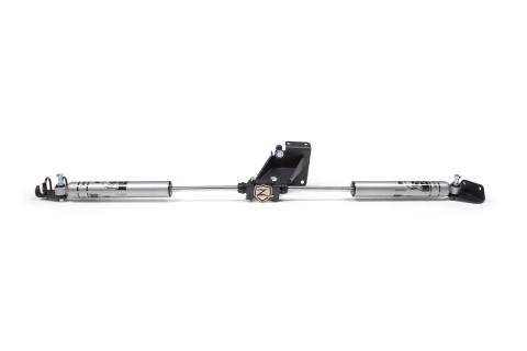 2014-2024 Ram 3500/2014-2022 Ram 2500 4WD Dual Steering Stabilizer Kit Fox 2.0 Adv Series Zone Offroad