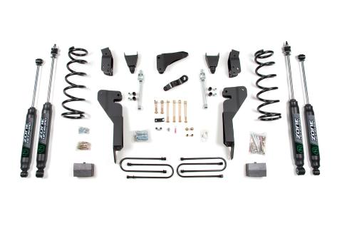 09-13 Dodge RAM 2500 6 Inch Lift Kit With 3.5 Inch Axle GasBlock With Nitro Shocks Zone Offroad