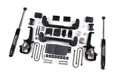 06-08 Dodge 1500 4 Inch Lift Kit With Nitro Shocks Zone Offroad