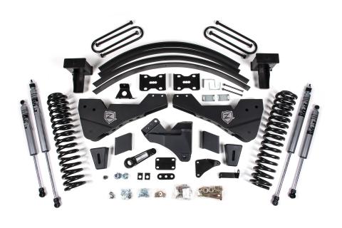 11-16 Ford F-250/F-350 Super Duty 8 Inch Lift Kit Without Overload Gas With Fox Adventure Shocks Zone Offroad