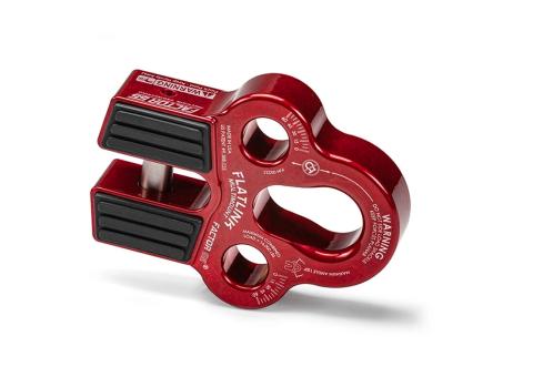Winch Line Shackle Mount Foldable Flatlink Multimount Red Factor 55