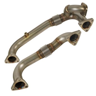 Exhaust Manifold and Up-Pipes Set Power Stroke 6.4L Ford 2008-2010 F-250/F-350/F-450/F-550 SuperDuty BD Diesel