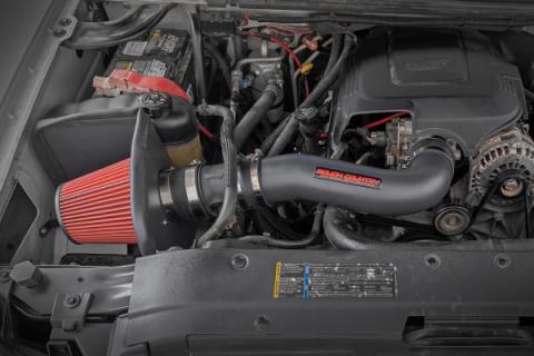 4.8L/5.3L/6.0L Cold Air Intake Kit Chevy Silverado 1500 (07-08) Without Pre-Filter Bag Rough Country