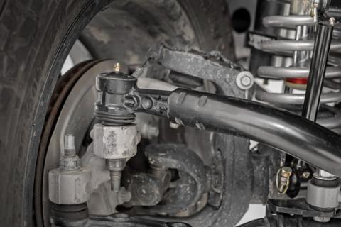 High Steer Kit Track Bar Bracket Combo 18-22 Jeep Wrangler JL Rough Country