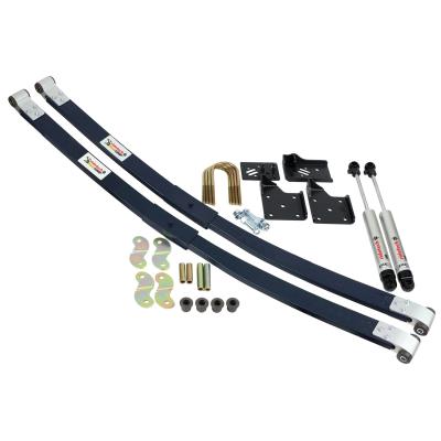 Composite Leaf Springs And HQ Shocks For 1955-1957 Bel Air Leaf Springs Delrin Bushings Shackles U-Bolts HQ Shocks Staggered Shock Mounts And Hardware Ridetech