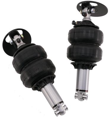Front HQ Shockwaves For 1999-2006 Silverado / Sierra 2WD 2007 Classic For Use W/ Ridetech Lower Arms Pair Of Rebound Adjustable Shock waves W/ 1/4 Inch Airline Fittings Ridetech
